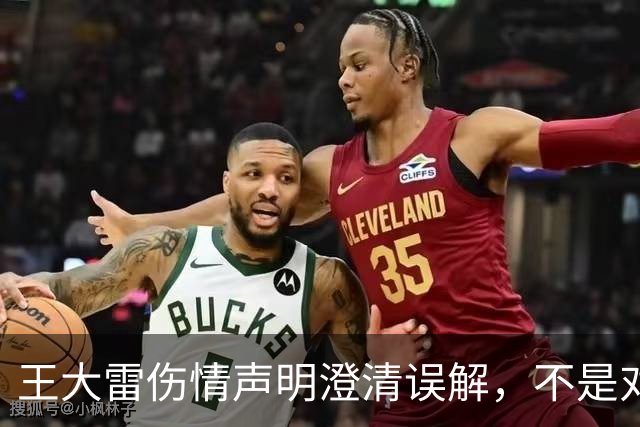 王大雷伤情声明澄清误解，不是对俱乐部的不满！